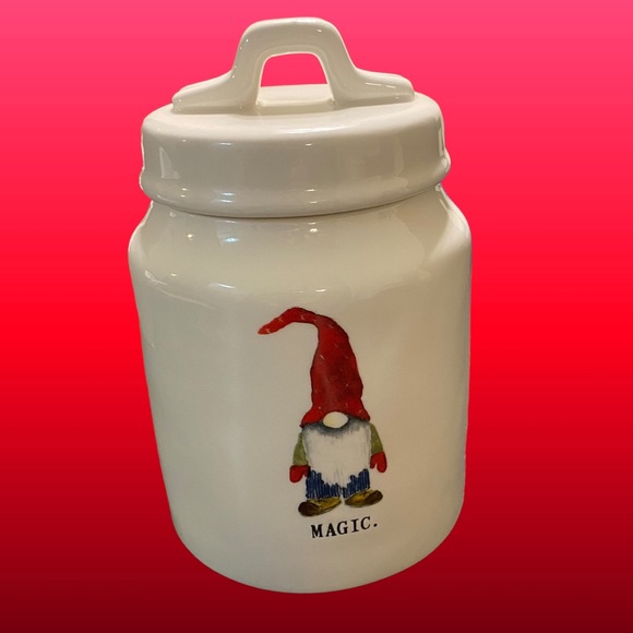 Rae Dunn Kitchen Rae Dunn Magic Baby Christmas Canister With Gnome